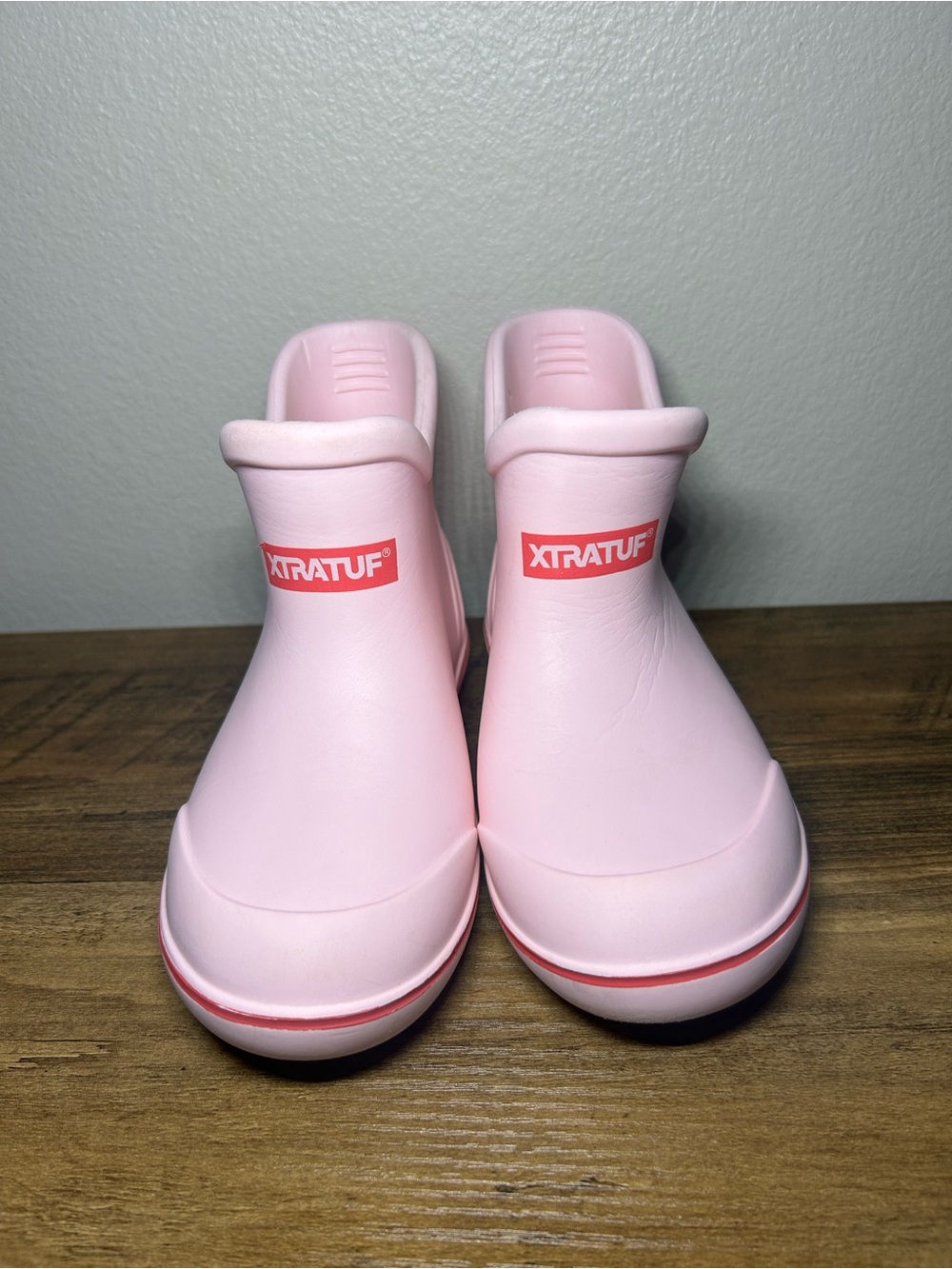 XTRATUF Kids' Pink Slip-On Rain & Snow Clogs